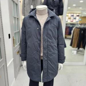 [인디안]코트형 후드 탈부착 프리미엄 구스다운 사파리 점퍼 MUOKA3WA10154_SH