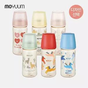 [모윰] 3세대 PPSU 노꼭지 올인원 젖병 270ml - 디자인선택