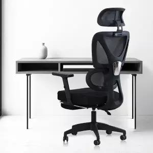 [일루일루]밥 타이탄 컴퓨터 사무용의자 인체공학 더블메쉬 포켓스프링 하이백