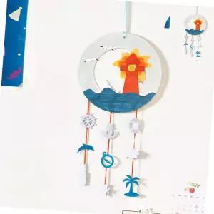 여름모빌 만들기 아기방꾸미기 종이색칠(바다) 여름모빌