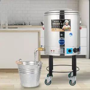 100L 전기 온수통 육수통 스텐 대용량 국물 보온통 육수 물통