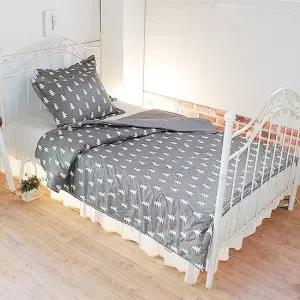 화이트인 지앤코 지퍼식 누빔 이불커버 퀸