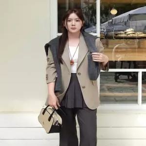 더엣지 theatg 25FW 에디터 보이핏 자켓