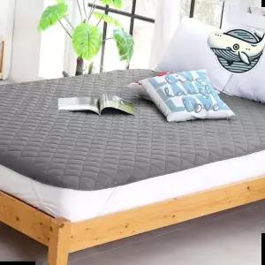 라텍스커버 고급스러운 누빔 패드 침대커버 슈퍼싱글 퀸