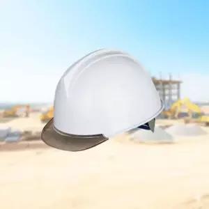 투구형안전모깔끔한 투명창 건설현장 보호용품 경량안전모