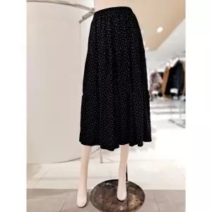 [롯데백화점]SOUP 플라워 프린트 밴딩 벨벳 스커트 SBBSR30