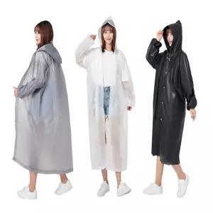우의 비옷 비오는날 레인코트 EVA 남여공용 우비 방수 보라색비옷