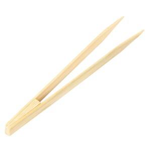 Best-5X 뾰족한 팁 대나무 직선 핀셋 티 통 편리한 도구