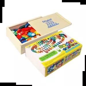 숫자공부교구 놀면서 배우는 학습 도미노 자음42P 모음30P 숫자30P