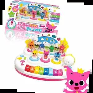 피아노건반놀이 즐겁고 흥나는 핑크퐁 동요 부르기 노래방 장난감