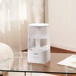 HAAN 초미세 에어미스트 7컬러무드등 UV자외선살균 복합식가습기 4L/가정용가습기 사무실가습기