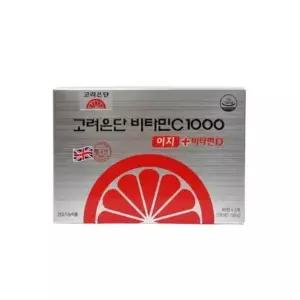 고려은단 비타민C 1000 이지+비타민D 3개월분 180정 x 1개 HW