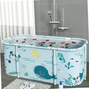 [콩심팥심]간이목욕통 스파세상 접이식 간이욕조 2인용 성인 휴대용 목욕통