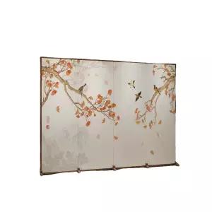 제사병풍 차례상 6폭 높이80 가벽 길이240 민화 A사진참조 가림막 접이식 사