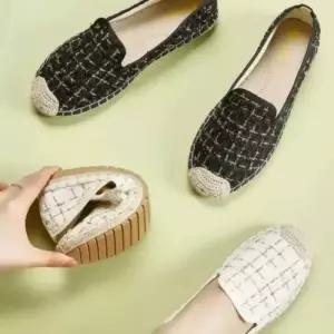 키높이 슬립온 발편한 단화 소가죽 여름 엄마 통굽 메쉬