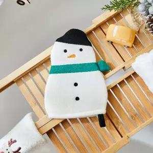 모던하우스 크리스마스 스노우맨 목욕장갑