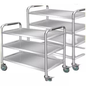 스테인레스 트롤리 식당카트 레스토랑 대형 퇴식 부엌 수레 주방
