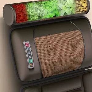 접이식 안마의자 휴식 온열 전신 미니 뒤로 경추 자동차