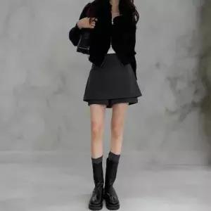 [다잇템] 여성 클래식 하이웨스트 쁘띠 치마바지