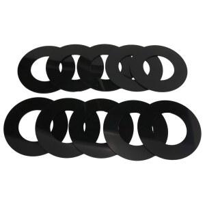 [미국배송] 굴착기 스키드 스티어 CAT 애벌레 쿠보타 디어 코마츠 소형 중장비와 호환되는 WQSING 10PCS 40MM 버킷 핀 심 키트