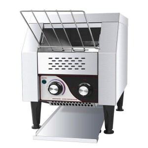 토스트 컨베이어 토스터기 체인 식빵 스테인리스 전기 자동 아침 롤러 업소용 뷔페 조식 팝업