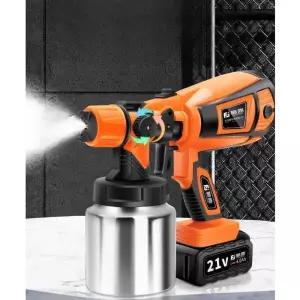 무늬 건 탄성 페인트 분무기 페인팅건 충전식