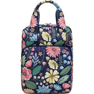 여성용 DSIUE 성경 커버 케이스, 손잡이가 달린 꽃무늬 커버, 휴대용 책 선물