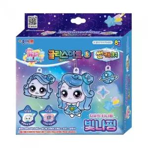 종이나라 글라스아트 사랑의하츄핑 썬캐쳐2 빛나핑 개(1개입)