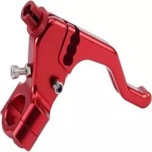 NICECNC 레드 유니버설 쇼트 스턴트 클러치 레버는 대부분의 모터사이클에 장착되며 케이블 클러치는 22mm