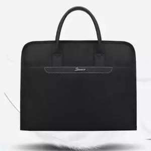 남자 깔끔 클래식 스타일 서브 포켓 대용랑 소품 수납 서류 가방