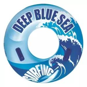 물놀이튜브 100cm 딥블루시 손잡이 튜브 해수욕장 워터파크 바다튜브