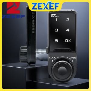 ZEXEF 스마트 터치 키패드 디지털 암호 코드 캐비닛 서랍 잠금 전자 보안 코딩 된 사물함