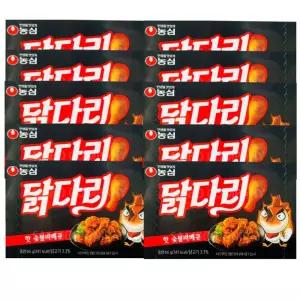 닭다리 핫숯불바베큐맛 10개