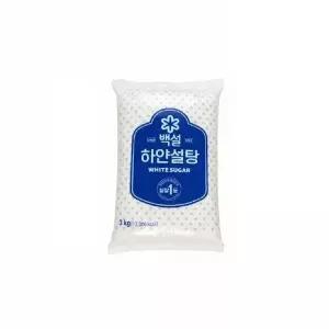 백설 하얀 설탕 3kg x 6개 HW