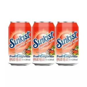 썬키스트 자몽 소다 355ml 48캔