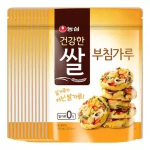 농심 건강한 쌀 부침가루 450g X 12개(1박스) 농심 농