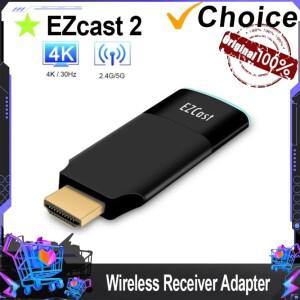HDMI 호환 Ezcast2 5G 무선 디스플레이 동글 미라캐스트 에어플레이 미러링 TV 스틱 수신기 어댑터 IOS 안
