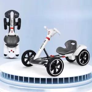 접이식 사륜 바이크 고카트 전동카 휴대용 야외 루지 충전식