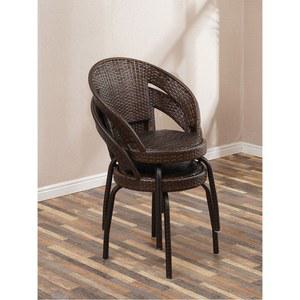 6인용 등나무 베란다 인도네시아산 라탄 스 수영장 라탄소파 의자 플라스틱 세트 테이블