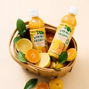 자담 제주 레몬 감귤쥬스 340ml 20개주스 오렌지음료 주스 과즙 혼합 착즙 과일