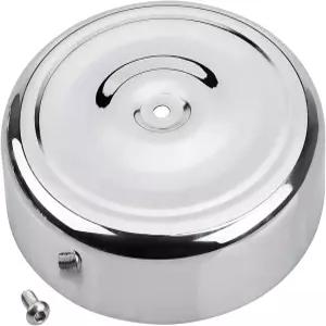 할리 투어 일렉트라 글라이드 로드 킹 소프트테일 다이나를 위한 YDLMT 크롬 7인치 원형 공기 청정기 커버