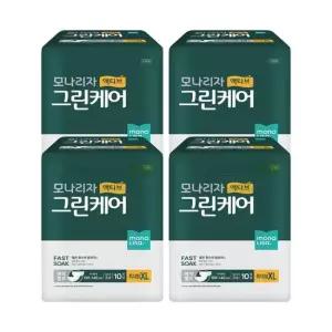 액티브 그린케어 매직테이프 성인기저귀 특대형10매x4팩 성인용기저귀팬티 성인용팬티기저귀 산모용패드 요