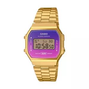 카시오 A168WERG-2A 디지털 스퀘어 레트로 공용 메탈 시계