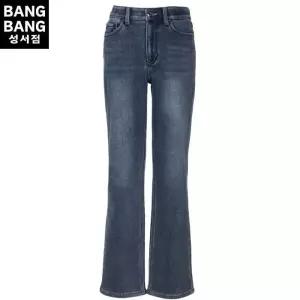 뱅뱅 HC04 여성 본딩기모 일자핏스판 겨울청바지 NQL841 854402
