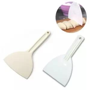 실리콘 베이킹 주방용 조리용 알뜰주걱 반달형 2종택1 알뜰주걱 실리콘주걱