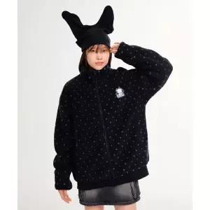 스파오 SPAO 가나디 천사와 악마 덤블 플리스BLACK_SPFZF4VU02 SPFZF4VU02 116232