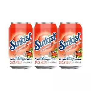 썬키스트 자몽 소다 355ml 48캔_24009071