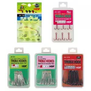 HD 트레블 훅 오샤네시 라운드 훅캡 루어 낚시바늘 감성돔낚시 감성돔바늘