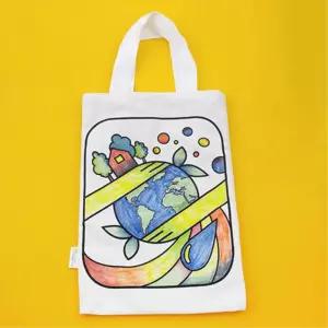 관공서 방과후학교 초등미술 환경보호활동 에코백꾸미기 클래식함 좋은재질