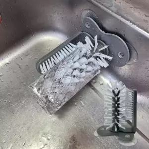 부착형 만능 컵 세척 브러쉬 컵세척 텀블러세척솔 세척솔 주방세척솔